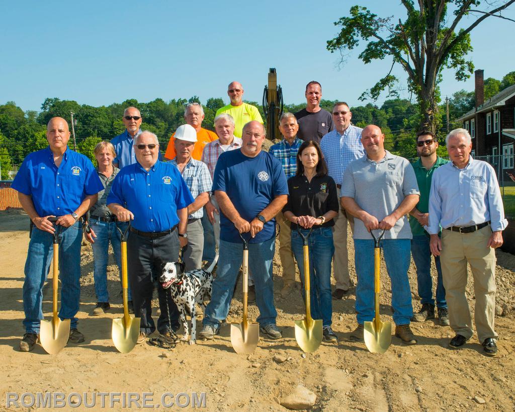 Ground Breaking For New Station 2 - Rombout Fire Company